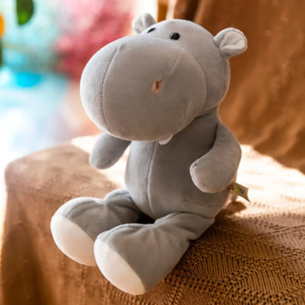 's Accompany Simulation Giraffe Lion Tiger Monkey Stuffed Comfortable 35cm Forest Animal Holiday Gifts