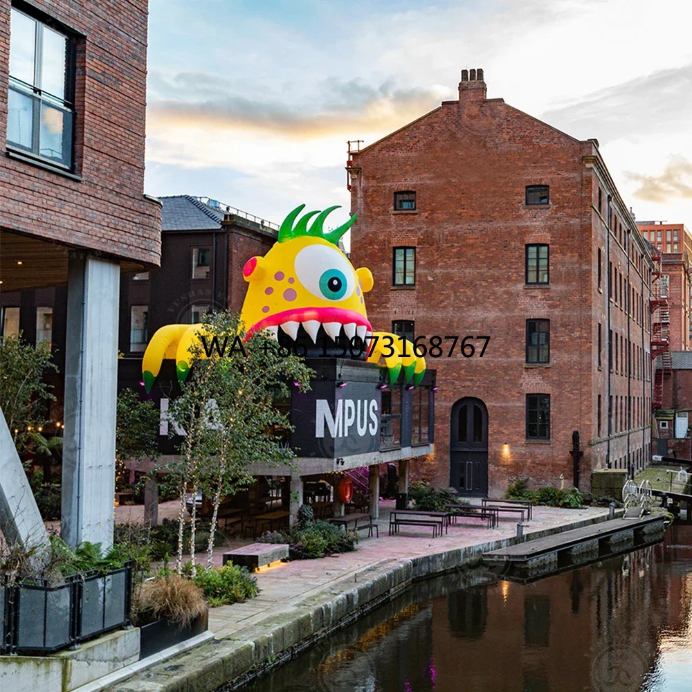 

Customized Size Outdoor Large Led Eye Monster Inflatable Alien Halloween Mall Bar Advertising Decoration Model for Sale