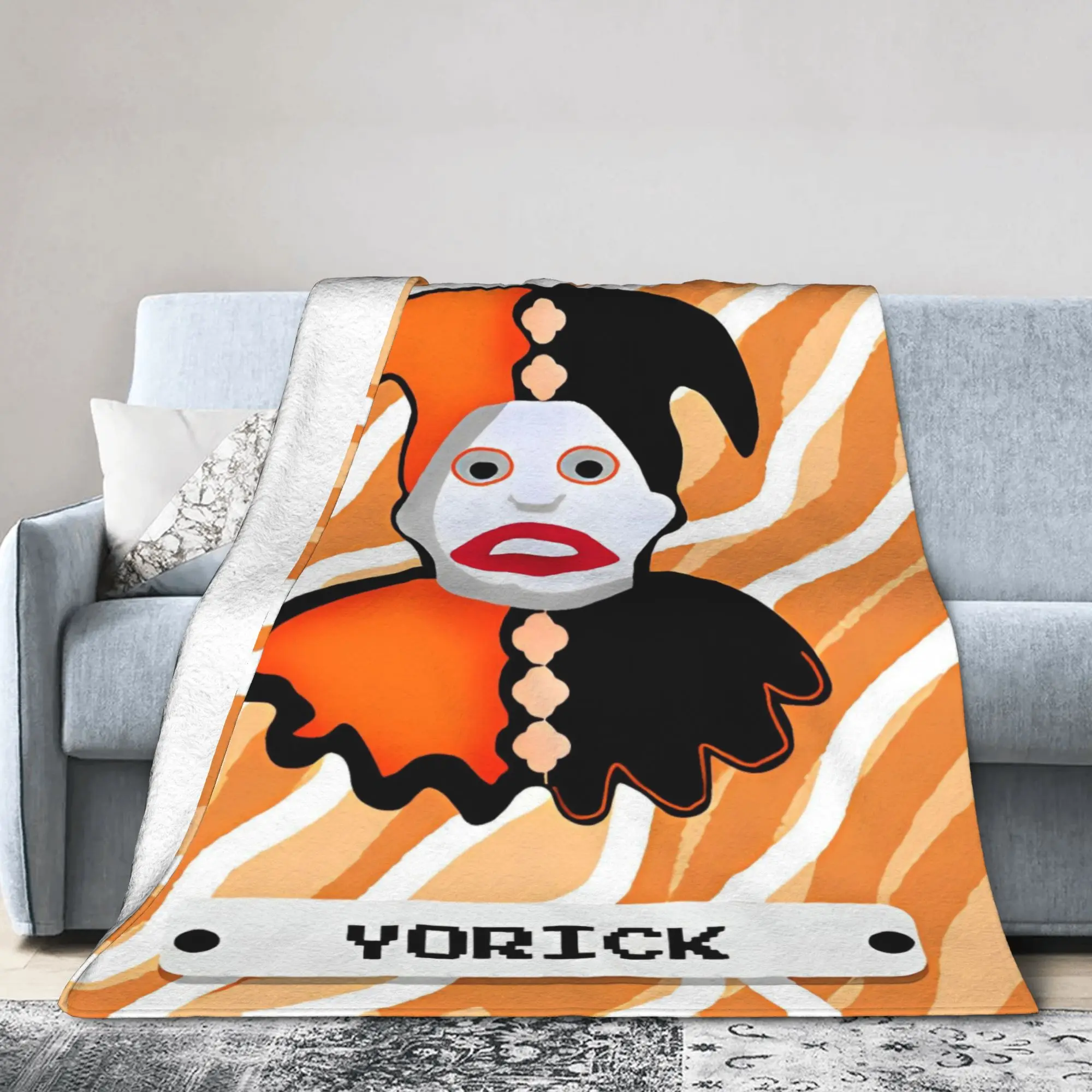 Balatro Game Card Joker Blankets  Soft Street Trend Plush Bedding Throws For Home Decor Camping Flannel Bedspread Bed Cover