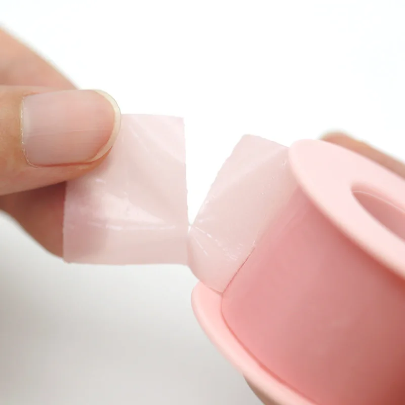 1 Stück Mikroporen-Silikon-Gel-Wimpernband aus Vliesstoff, atmungsaktiv, für empfindliche Haut geeignet, resistentes Unter-Augen-Pad für Wimpernverlängerungswerkzeuge – Detail 7