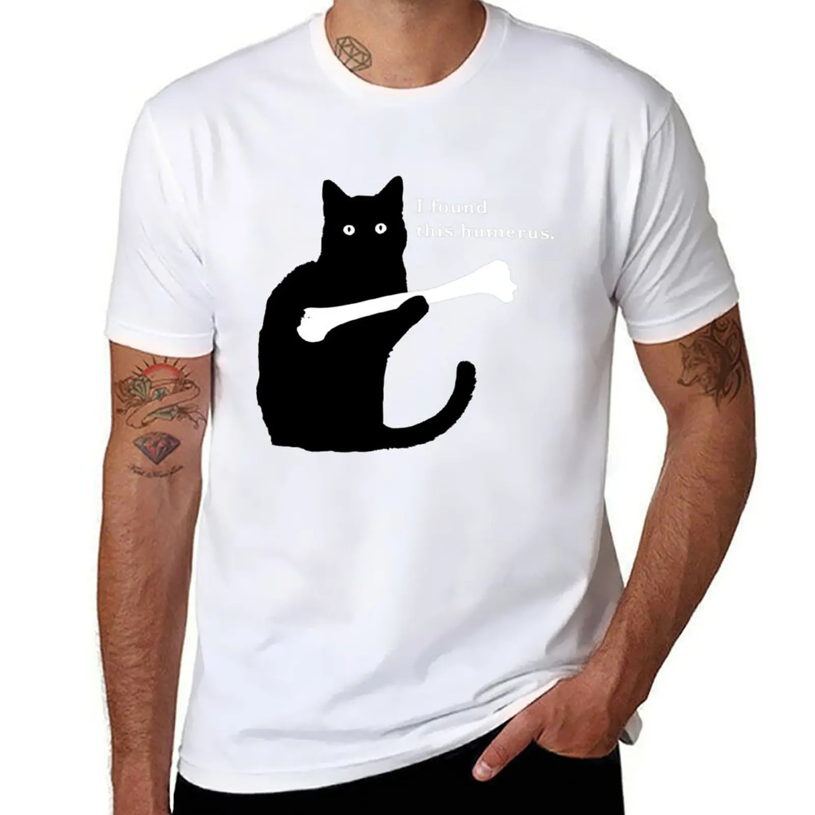 

Funny Cat, I Found This Humerus T-Shirt man t shirt graphic man t shirts graphic t shirts for man graphic tees T-shirt