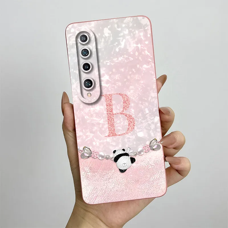 For Xiaomi mi 10 5G Case Xiaomi mi 10 Pro 5G Phone Case Fashion Crown Letters Full Package Matte Anti Drop Soft Protective Cover