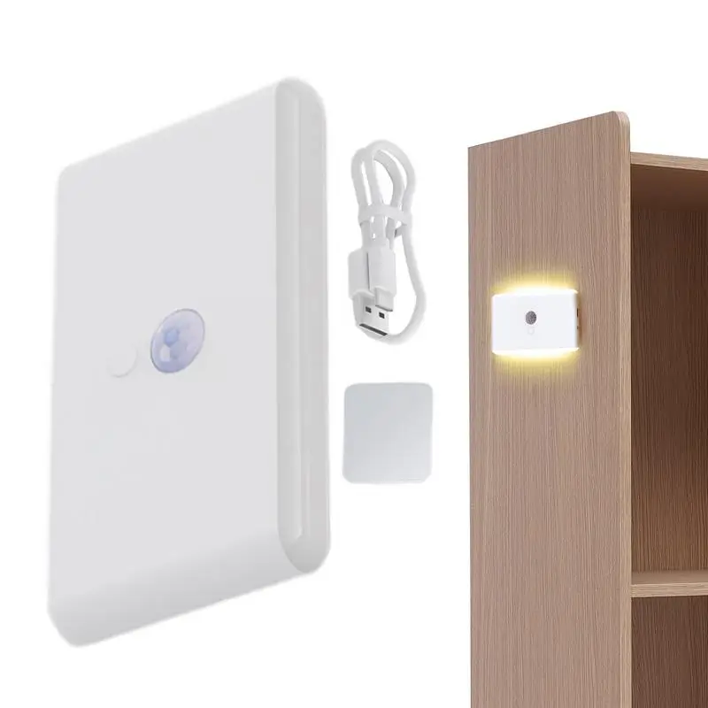 

Motion Sensor Night Light RGB Sensor LED Battery Sconces Wireless Wall Lamp Magnetic Room Lights Home Decor For Outdoor Camping