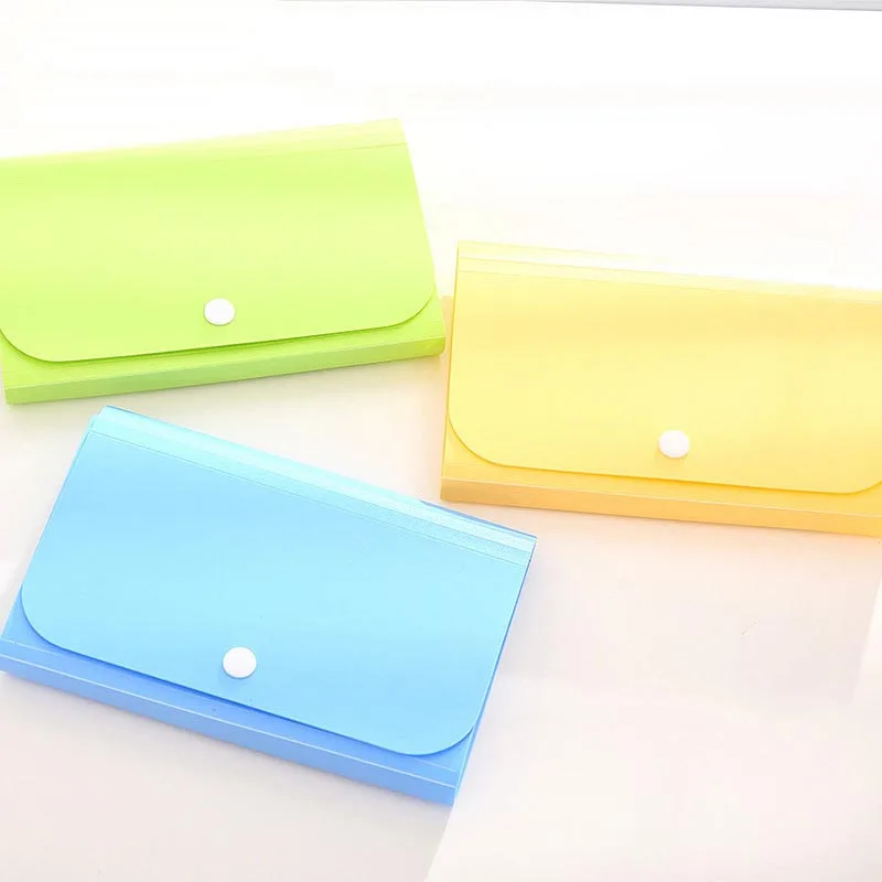 File Document Zak 12 Lagen Pouch Rekeningen Map Card Organizer Fastener Office Mini Pakket EM88