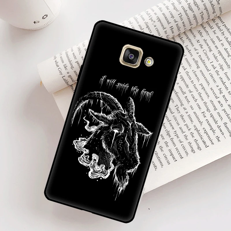 Devil Satan Cover For Samsung Galaxy J4 J6 Plus A6 A8 A9 J8 2018 A3 A5 J3 J5 J7 2016 2017 Phone Case