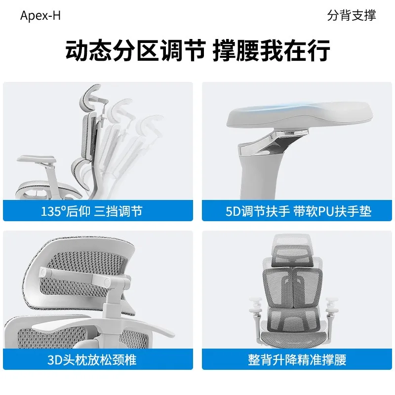 Advanced Mesh Ergonomic  Sedentary  Home Learning Computer New Office
