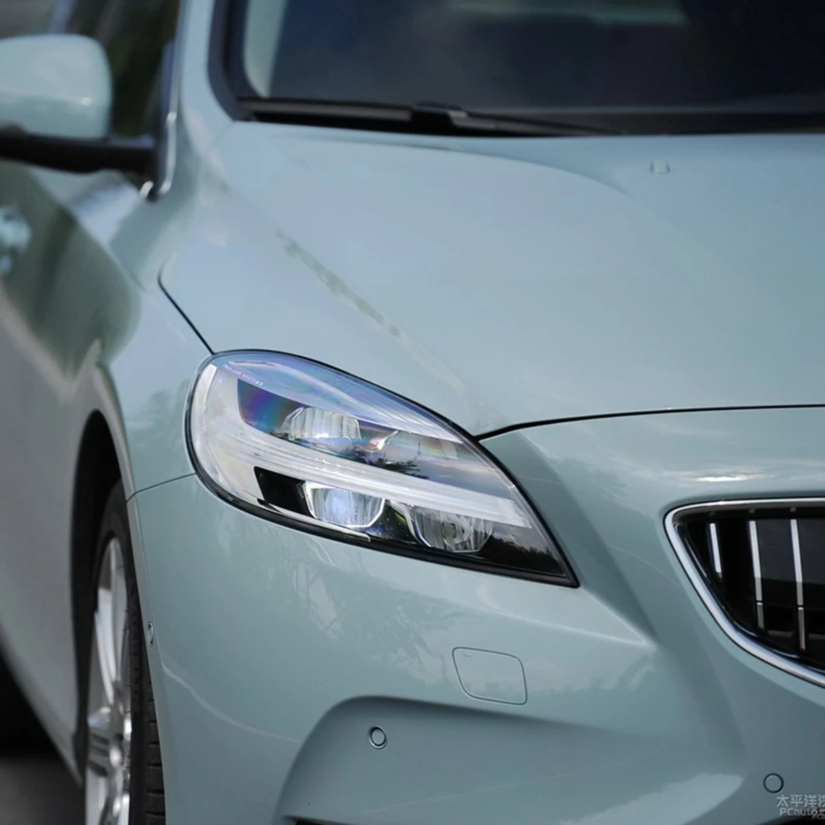 

BB-For -Volvo V40 2013-2019 Right Car Transparent Lampshade Headlight Cover Glasses Lamp Shade Headlight Shell Cover Lens