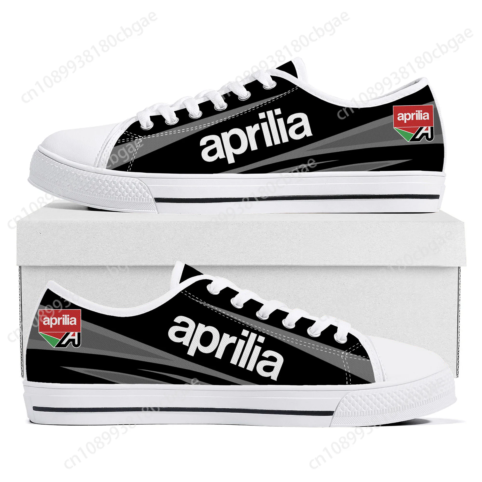 Zapatos Aprilia, zapatillas bajas para hombre, mujer, adolescente, zapatillas de lona de alta calidad, par de zapatos casuales, zapato hecho a medida