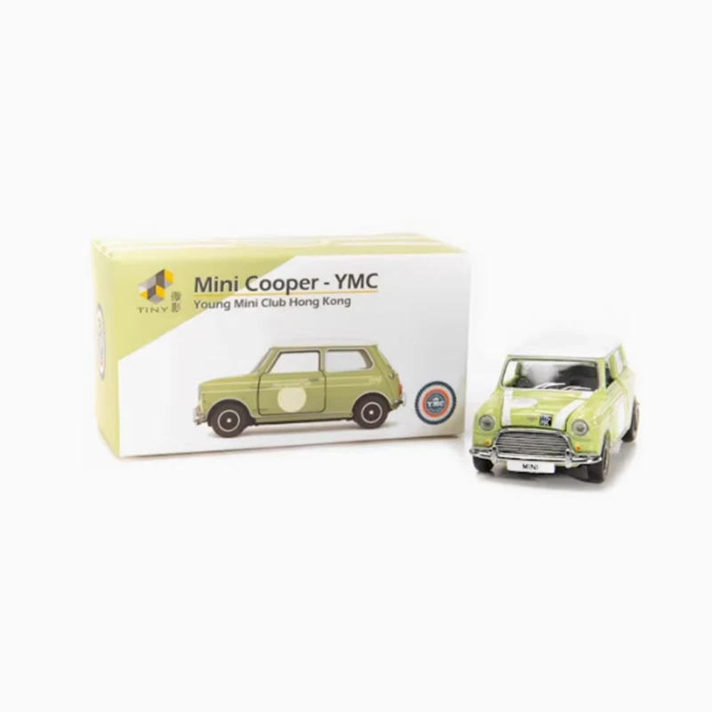 صغير دييكاست 1/50 مقياس ميني كوبر MK1 سبيكة محاكاة نموذج سيارة مجموعة ثابتة زينت هدايا العيد اللعب هدية تذكارية #5