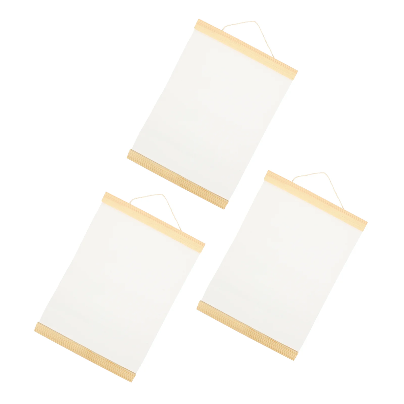 

Favomoto White Canvas Panels with Wooden Frames for DIY Painting and Art Accessory