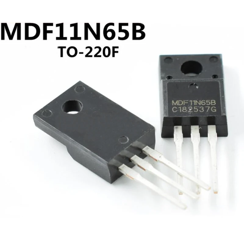 10 sztuk MDF11N65B TO220F MDF11N65 11N65B 11N65 TO-220F nowy i oryginalny chipset IC