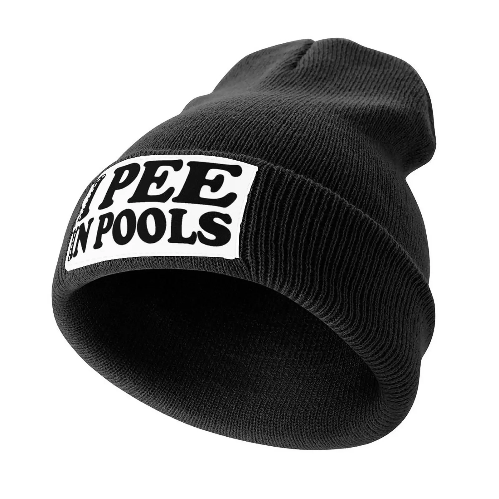 

I Pee in Pools Funny Summer Knitted Cap Anime Hat Man For The Sun Ladies Men's