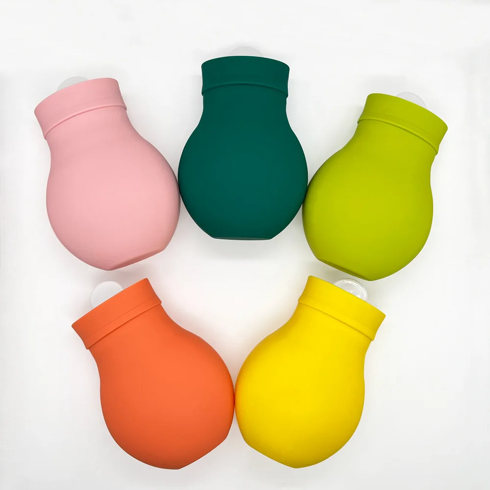 Portable Silicone Hot and Cold Water Bag, Mini Hand Warmers, Bowling Ball Shape, Hot and Cold, Water Injection, Portable