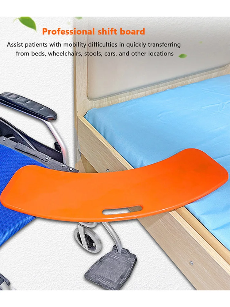 Professionelle Patiententransferplatte, Tragfähigkeit 330 Pfund, ergonomisches Patienten-Gleitbrett für ältere Rollstuhlfahrer, hilft beim Umsetzen von Patienten vom Rollstuhl ins Bett, zur Toilette,