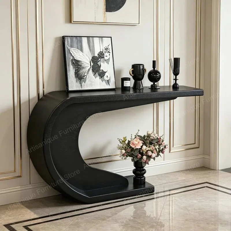 Minimalist Industrial Console Table Designer Nordic Entryway Table Classic Elegant Flurkonsole Living Room Furniture