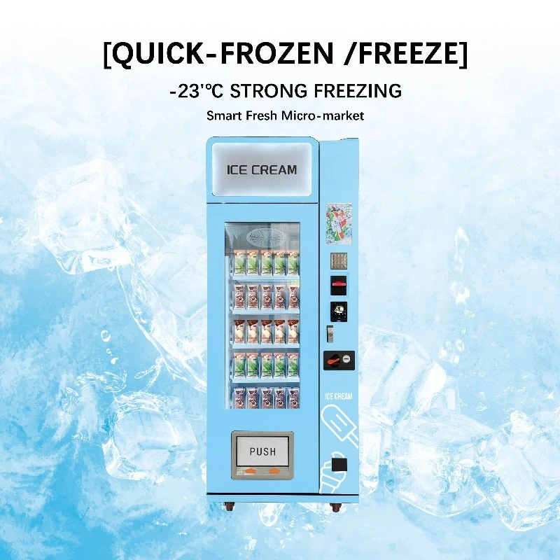 Soft Serve Ice Cream Machine Vending Machine Automatic Vending Machine Ice Cream factory price