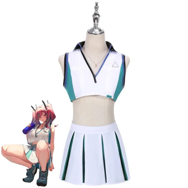 Game Azur Lane USS Bremerton CA-130 Cosplay Costume Anime EagleUnion Sexy Woman Athletic Wear School Uniform Halloween Suit