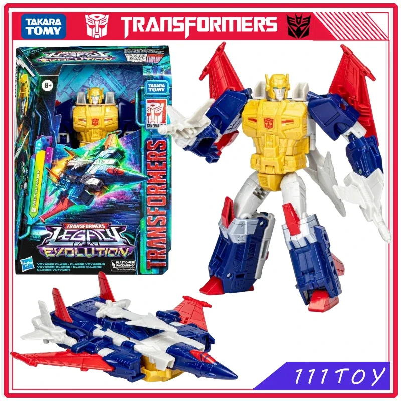 In Stock Takara Tomy Transformers Toy Legacy Evolution Voyager Class Metalhawk Anime Figures Robot  Action Figure Gifts Hobbies