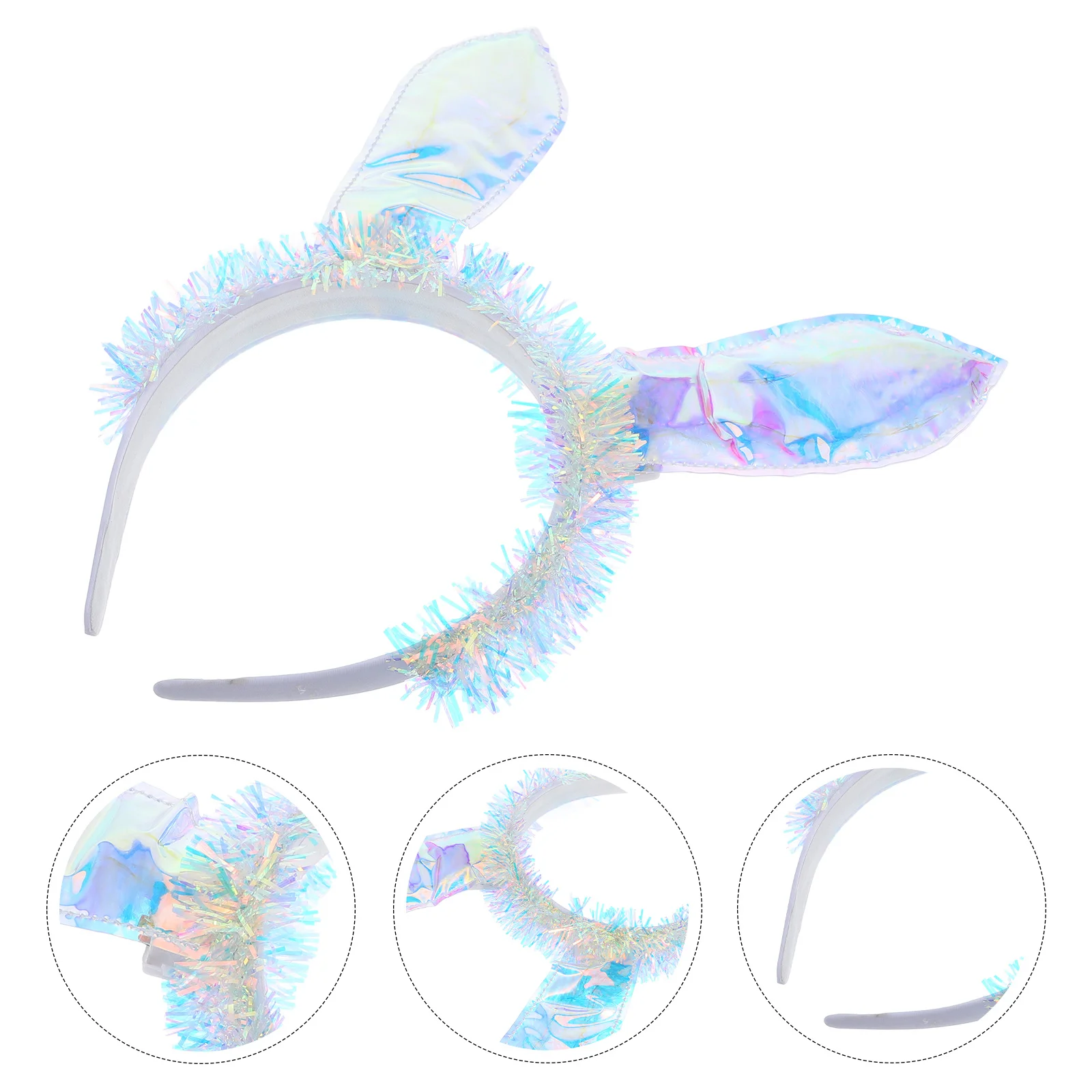 

Accessory Furry Bunny Ear Headband Hat for Hairbands Headpieces Cartoon Rabbit Dress up