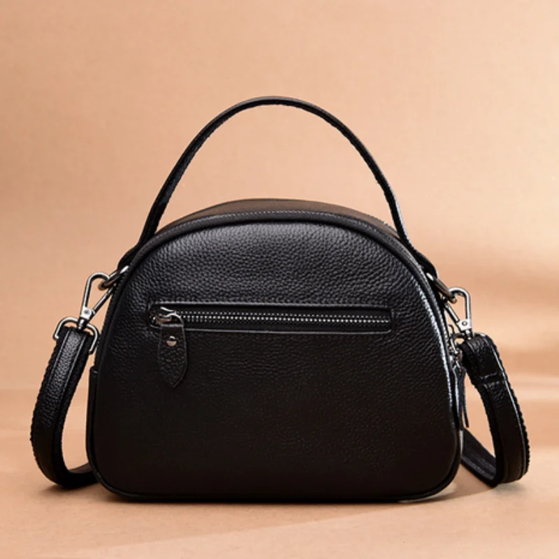 Designer Bags Famous Brand Women Bags 2023 leather fashion messenger portable small round bag cowhide shoulder bag Monedero