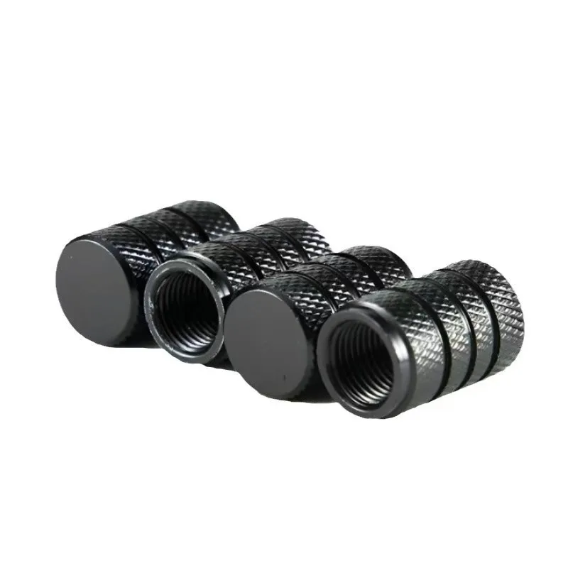 4pcs Universal Car Wheel Tire Valve Stem Caps Dust Covers Aluminum Tire Wheel Stem Air Valve Cap Car Accessories