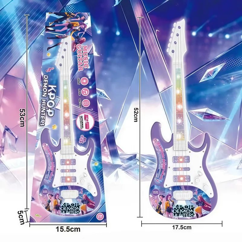 Microphone With Adjustable Stand Led Light Support Mp3 Playback Music Performance Karaoke Singing Anime Peripheral Surprise Gift