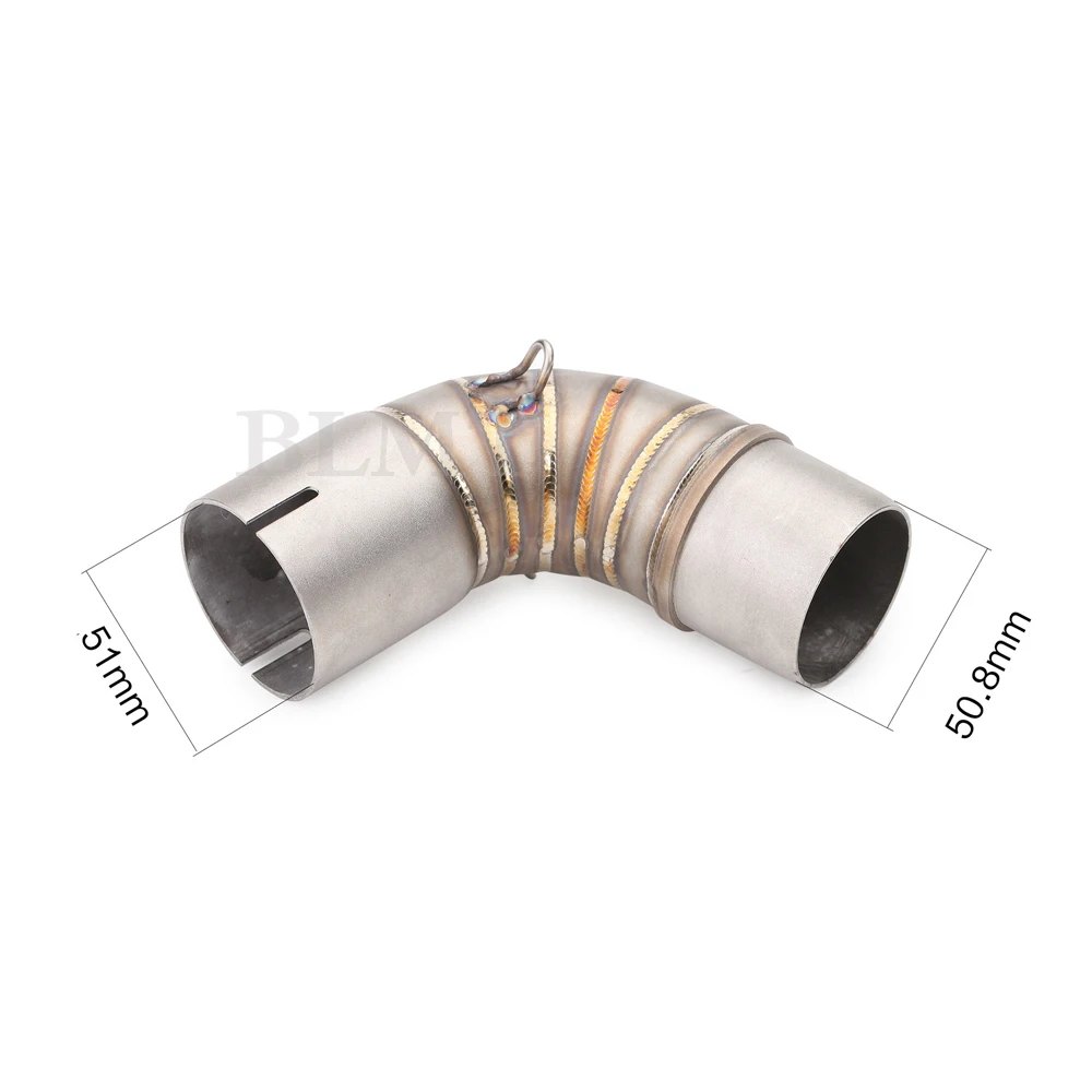 CB1000R Motorcycle Exhaust Muffler Mid Tube Link Pipe Stainless Steel For Honda 1000R CB1000R 2009 -2016 Moto Accesories