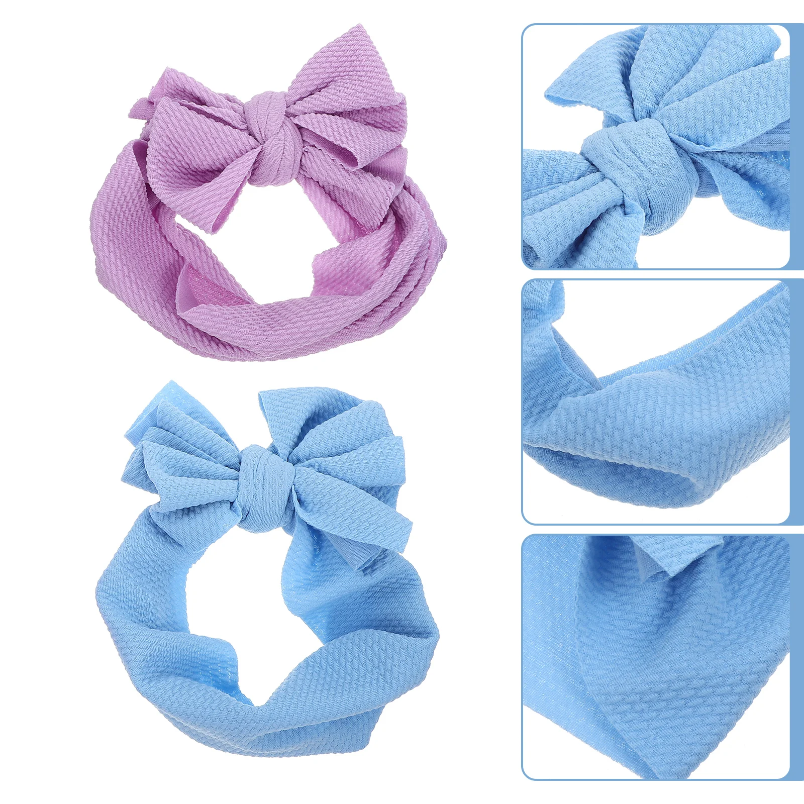 

2Pcs Pet Headwear Elastic Dog Bow Hairband Decorative Puppy Hat Ribbon Props Lightweight Dog Accessories Pet Supplies