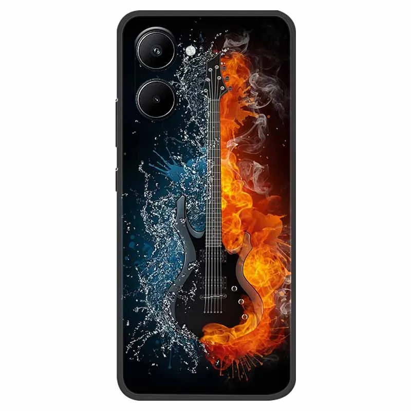 For Realme 10 Pro Plus 5G Case Soft Silicone Back Case for Realme 10 Pro + Phone Cover Realme10 4G Protective Shells Capas