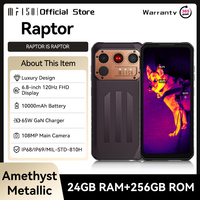 IIIF150 Raptor Rugged Phone MTK G99 Android Smartphone 6.8inch FHD+ 120Hz Display 108MP Camera 65W Fast Charging 10000mAh Phone