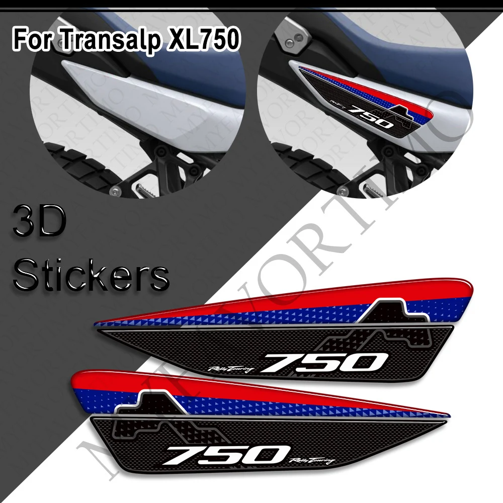 Transalp XL750 Motorcycle Fuel Tank Pad Decals Body Fairing Protector stickers For Honda Transalp XL 750 2023