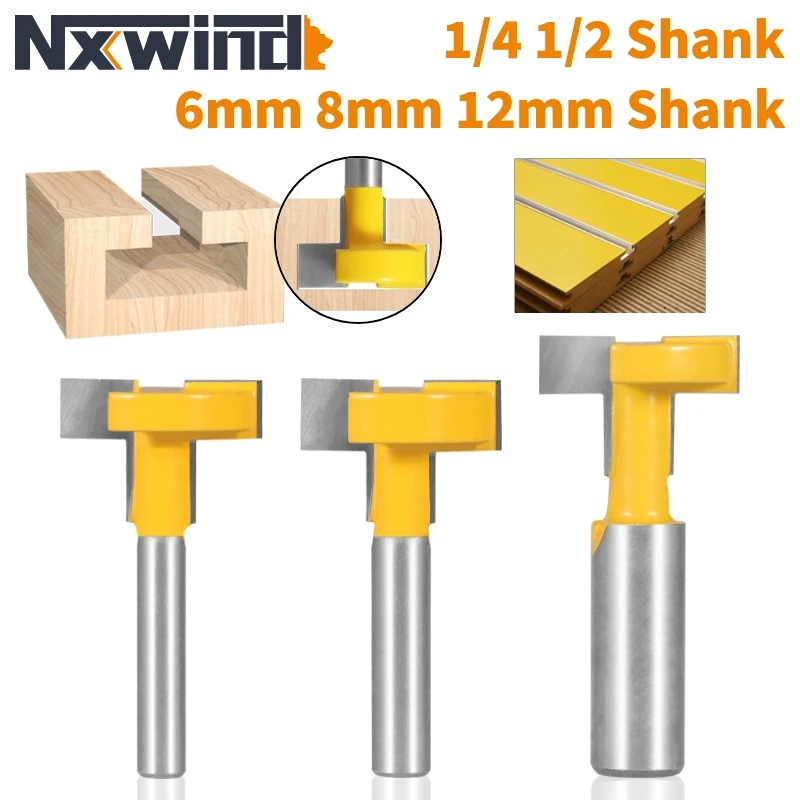 NXWIND Bevel Sloting Bit Cove 27mm Router Bit Woodworking Milling Cutter For Wood Bit Wood Cutters Face Mill End Millill