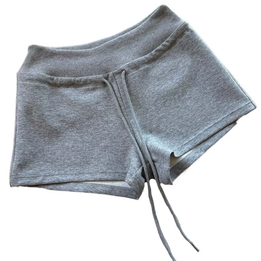 

Drawstring High Waist Shorts Pajamas Pants Trousers Hot Woman Short Pants Slim Fit American Style Summer Casual Shorts Female