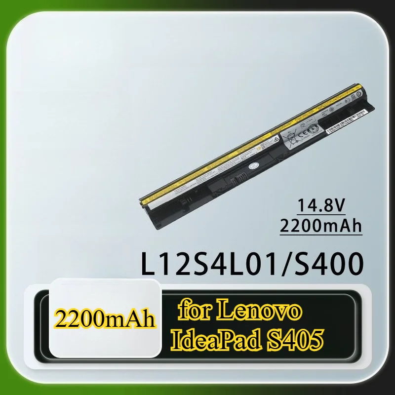

Аккумулятор для ноутбука емкостью 2200 мАч для Lenovo IdeaPad S405 S400 S410 — замена L2S4L01 с быстрой зарядкой