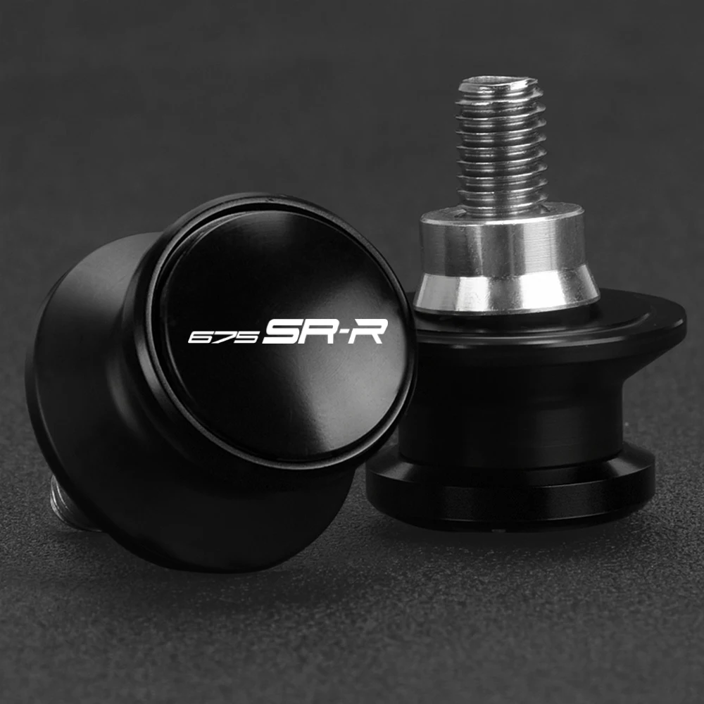 Für CFMOTO CF MOTO 675SRR 675 SR-R 675 SRR 675 2024 2025 Motorräder Zubehör 10 MM Schwinge Spulen Hinten Ständer schrauben Sliders