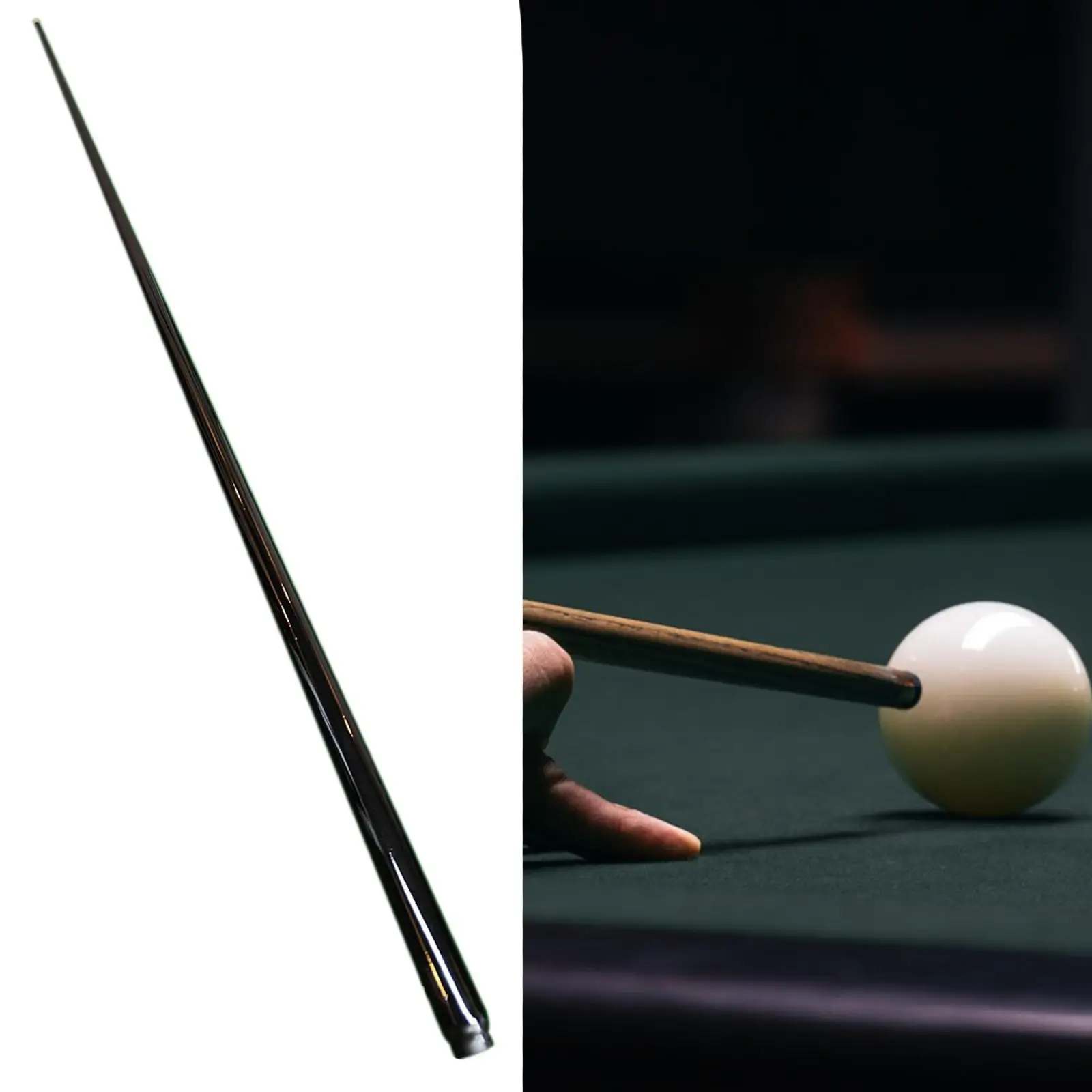 

Pool Cue Stick Portable Billiard Rod for Billiard Players Beginners Practice