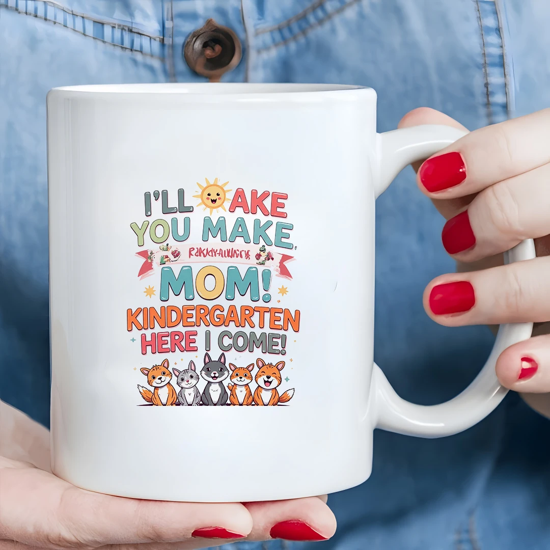 

Cartoon Fox Paradise 11oz Cup Kids Preschool Gift Christmas Parent-Child Office Cup