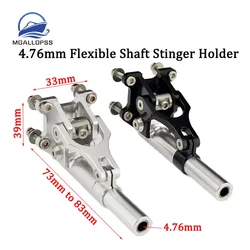 Rc Boat Stinger 4.76mm Flexible Shaft Holder Adjustable Length 73mm to 83mm for 1125 / 1126 Patron Saint /1129 Party Boat