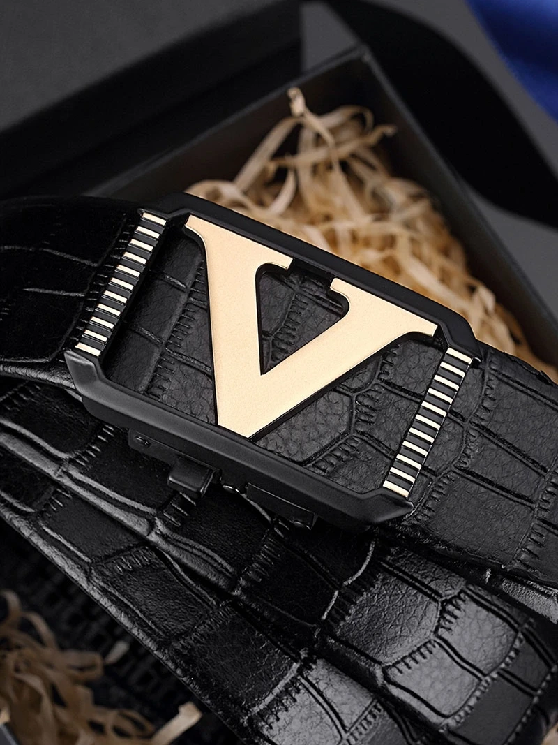 genuine-leather-belt-for-men-automatic-buckle-high-end-calfskin-business-trendy-youth-letter-pants-belt-leather-belt
