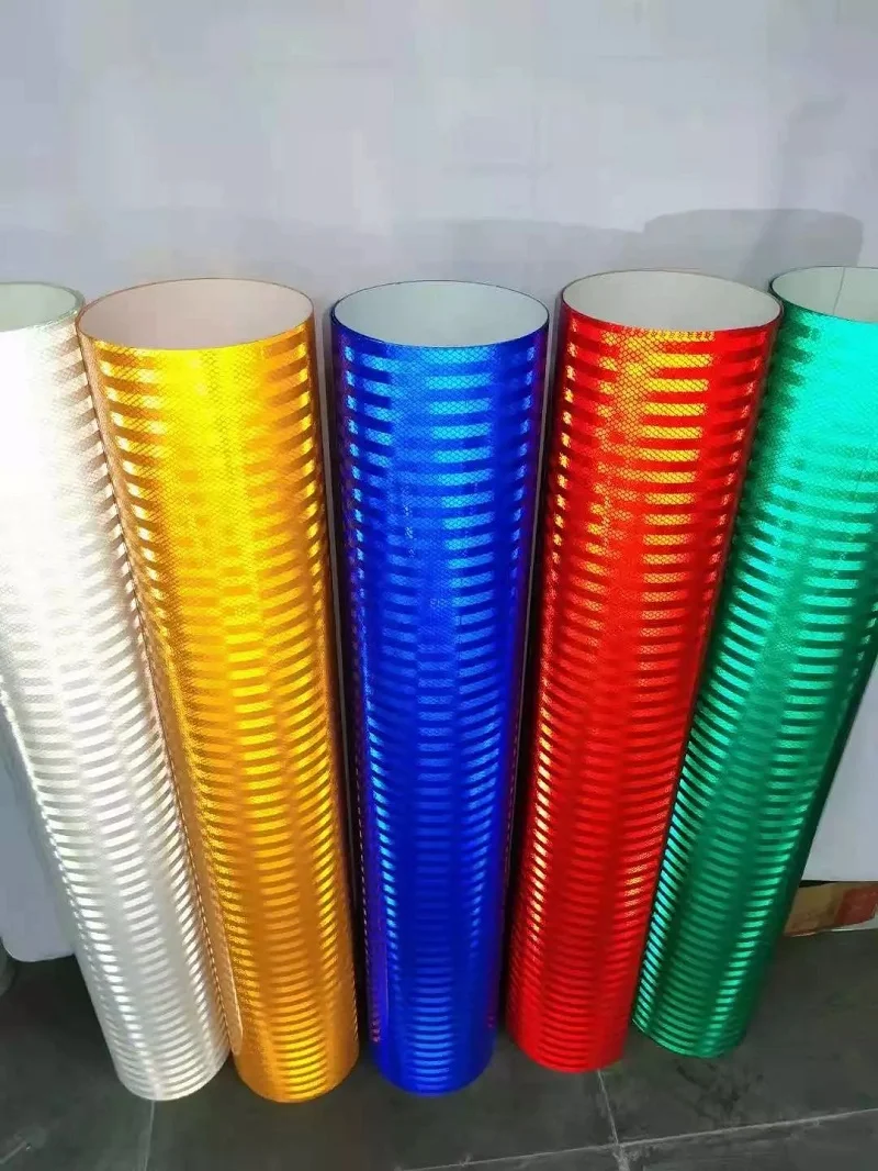 ملصق عاكس EGP PET للسيارات والدراجات النارية والمركبات الكهربائية وورق جدران عالي السطوع ومضاد للتصادمات، مقاوم للماء #5