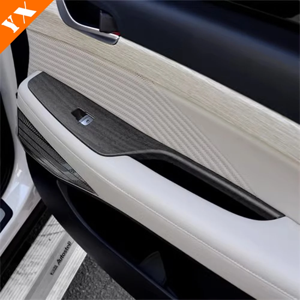 For Hyundai Palisade Accessories 2022-2023 Car Glass Switch Cover Trim Door Window Button Interior Moulding Plastics