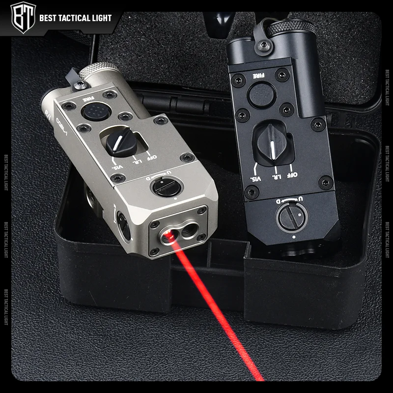 WADSN Tactical Metal CQBL-1 Red Green Blue Dot IR Laser Pointer Fit 20mm Picatinny Rail Weapon Scout Lamp Airsoft Accessories