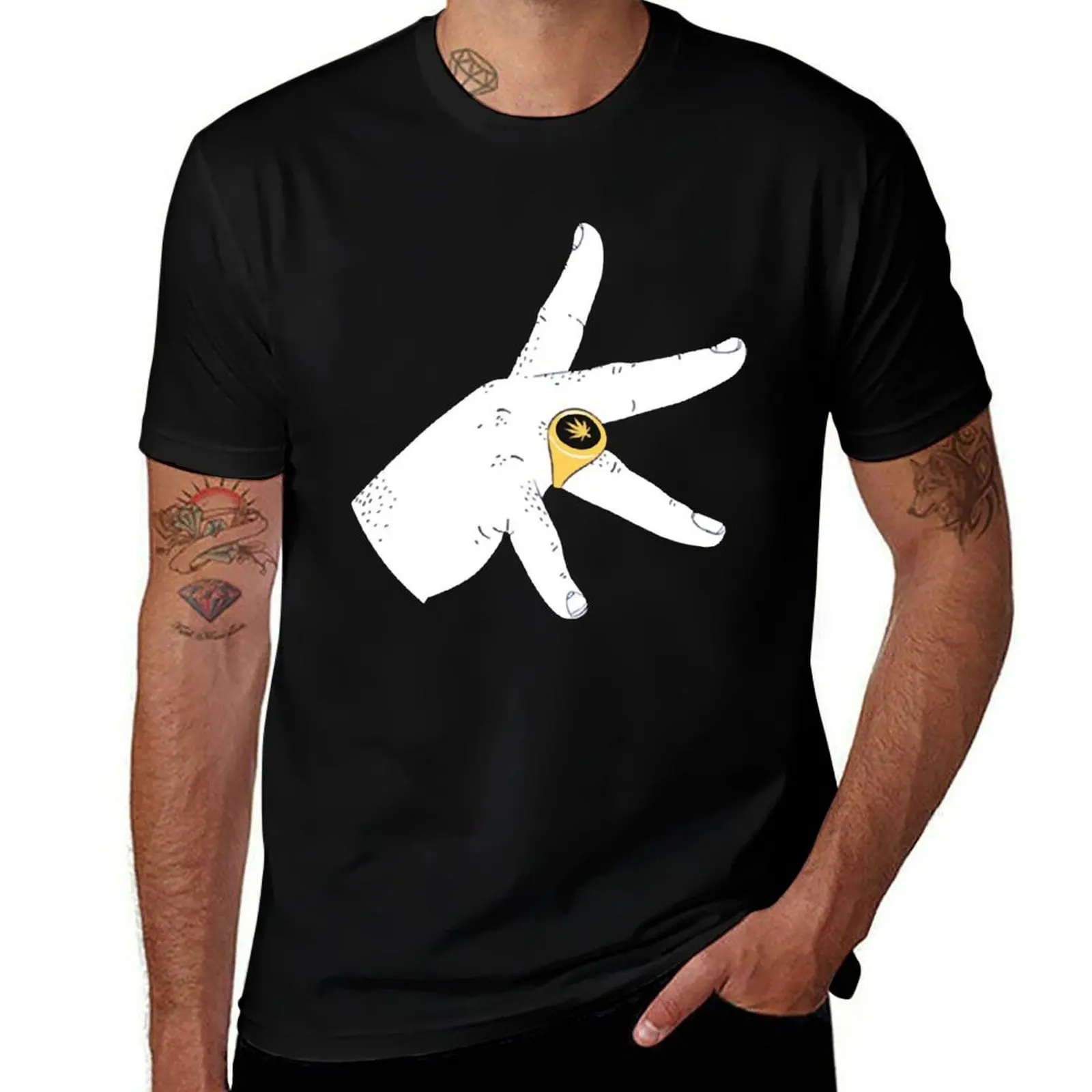 Kurupt fmhand sign classic t shirt T-Shirt man t shirts for men T-Shirt