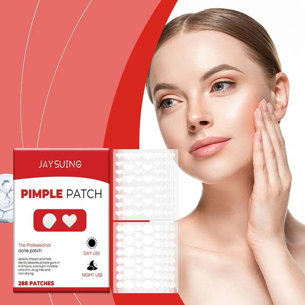 288/360Pcs Invisible Removal Pimple Anti-Acne Hydrocolloid Patches Spots Marks Concealer Waterproof Repair Sticker