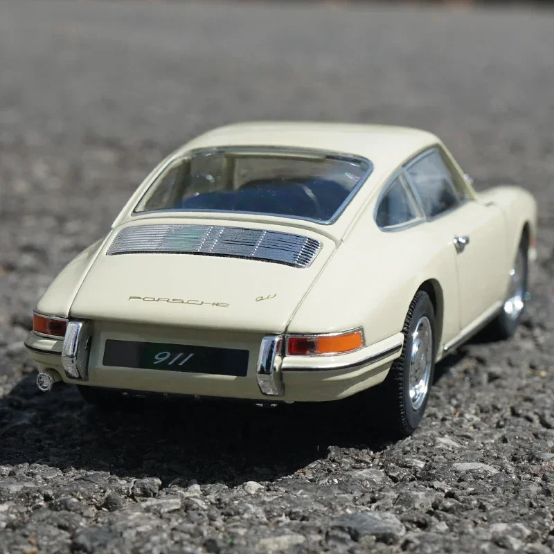 WELLY 1:24 1964 Porsche 911 Sports Car Alloy Car Model Diecast Toy Vehicle High Simitation For Children Kids Collect Gifts B114