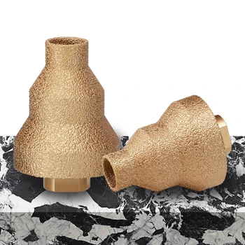 20-35-50mm Diamond Step Chamfer Drill Bit Angle Grinder Hole Saw M10 Thread For Enlarge Marble Tile Masonry Concrete Porcelain