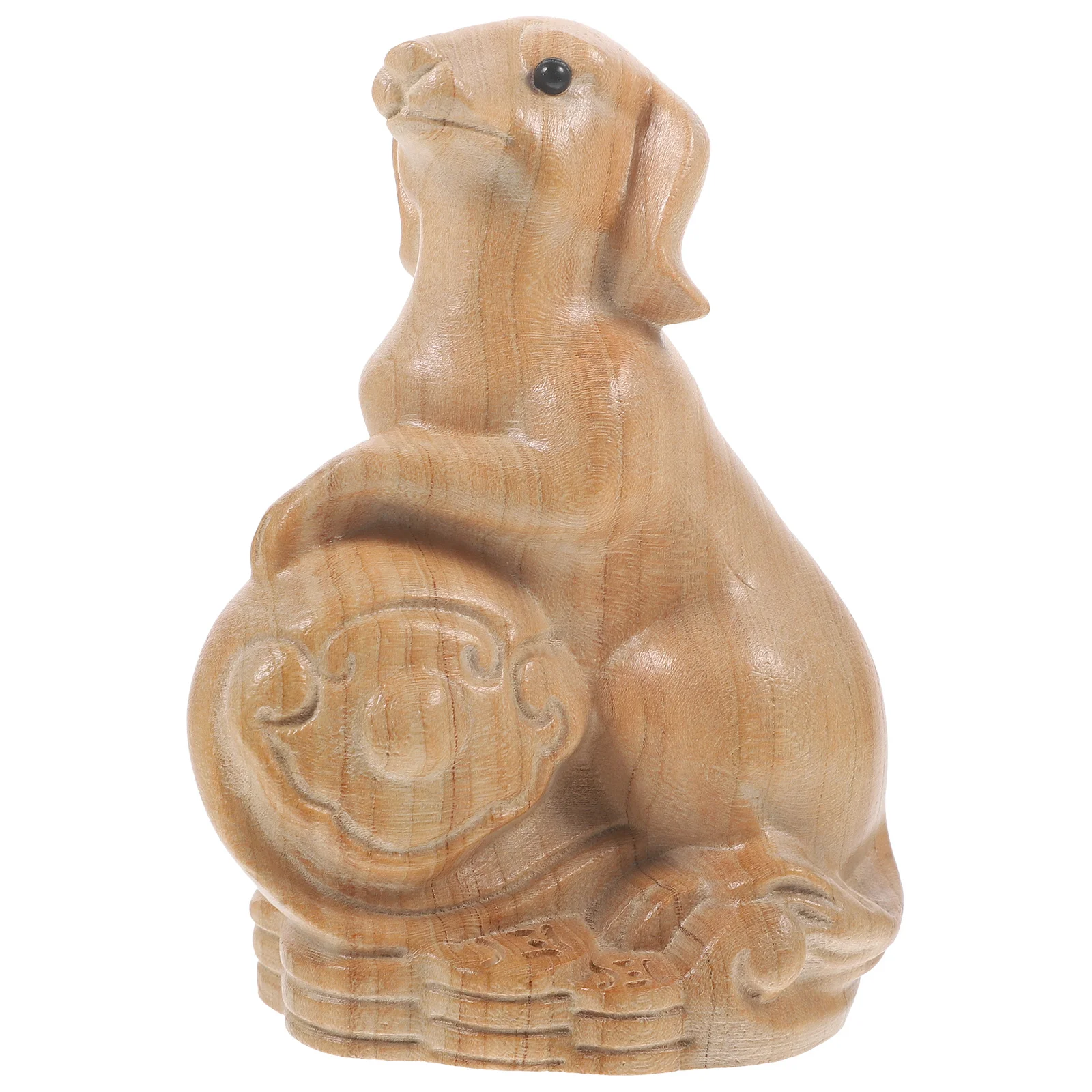 

Small Wooden Dog Figurines Wood Carving Puppy Ornament Tabletop Decor Home Dog Decor Wood Decors Small Wooden Ornaments