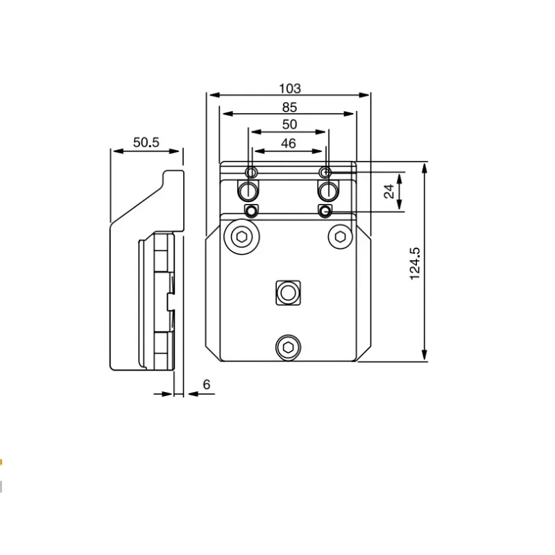 HPEDM WEDM Tooling Same System 3R-266.4 Precision Steel Fixed Mounting Head HE-R06884