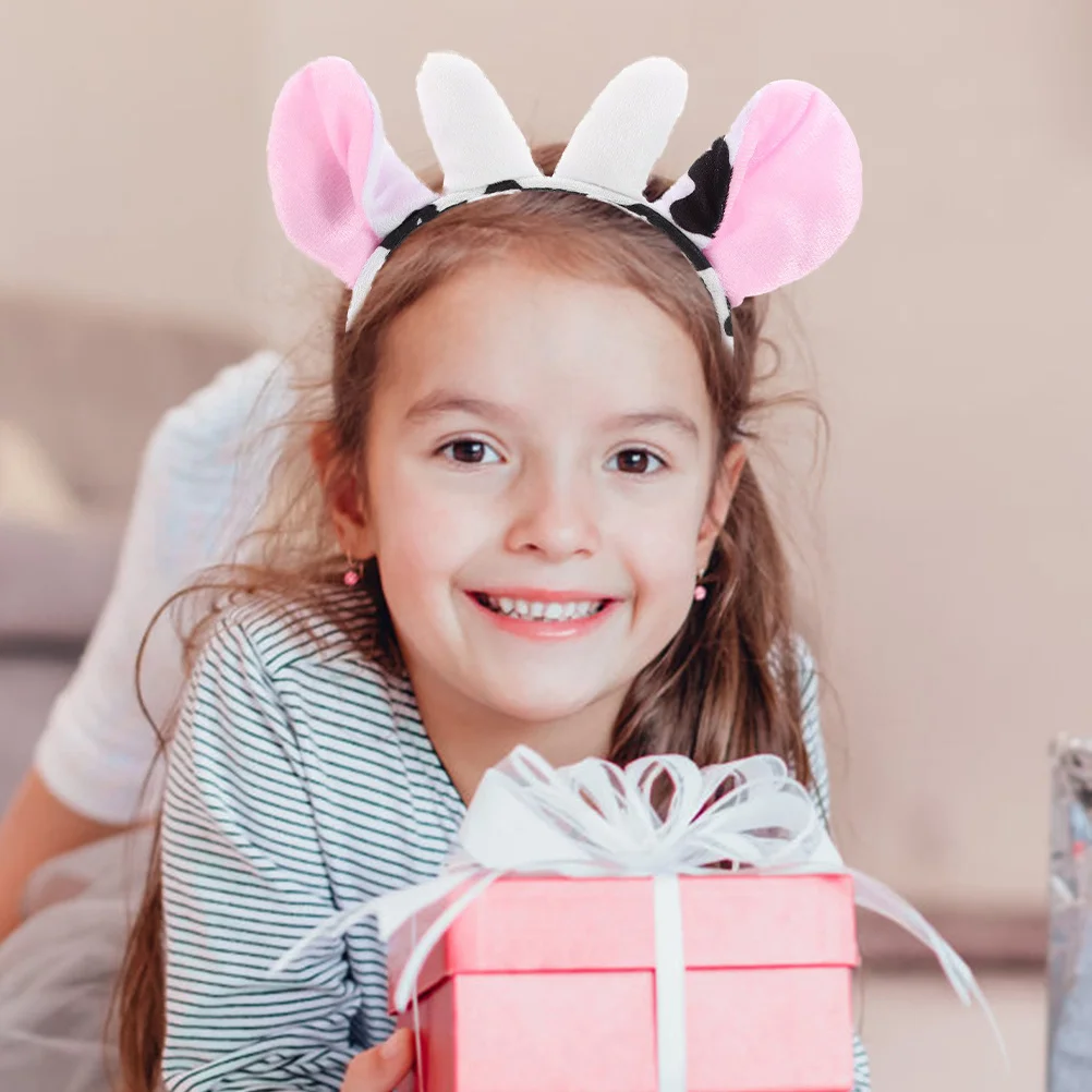 1 مجموعة البقرة عقال الذيل ربطة القوس فيونكة زي مجموعة نسيج مريح للحزب تأثيري الحدث صورة تبادل لاطلاق النار ملحقات للتزيين #5