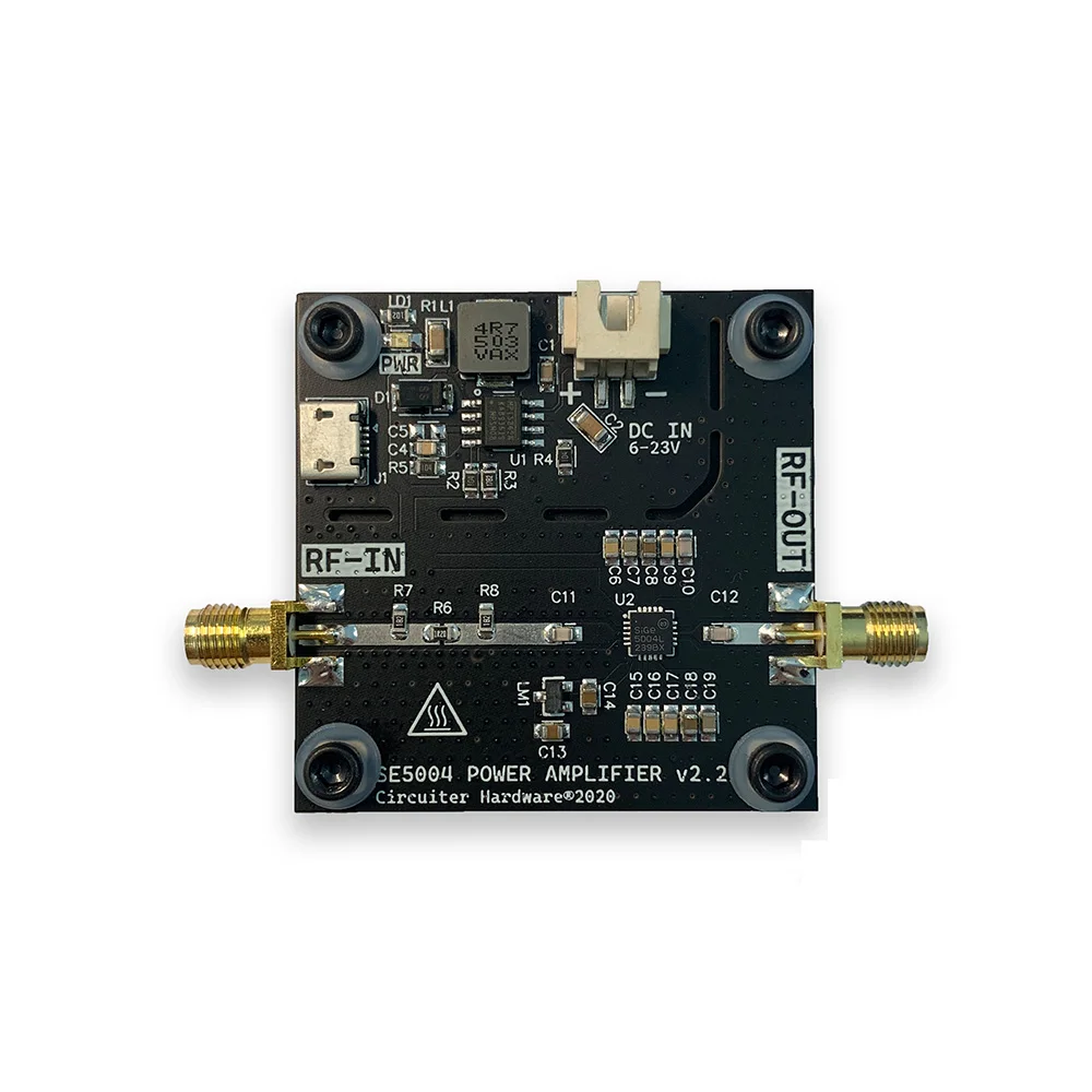 Imagem -02 - Amplificador de Potência Fpv Imagem Sinal de Transmissão para Rádio Presunto Wi-fi Uav Frequência Escudo Se5004 5.2g5.8g 1w 30dbm rf